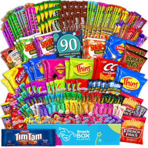 90th birthday group sharing box gift hamper extra large