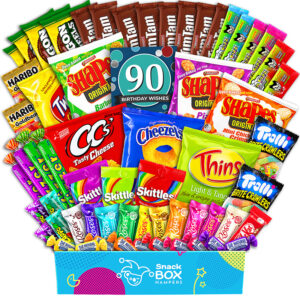 90th birthday group sharing box gift hamper medium
