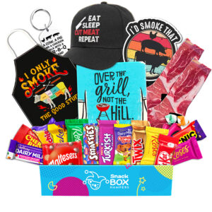 BBQ Lovers Chocolate Box Gift Basket For Grandparents