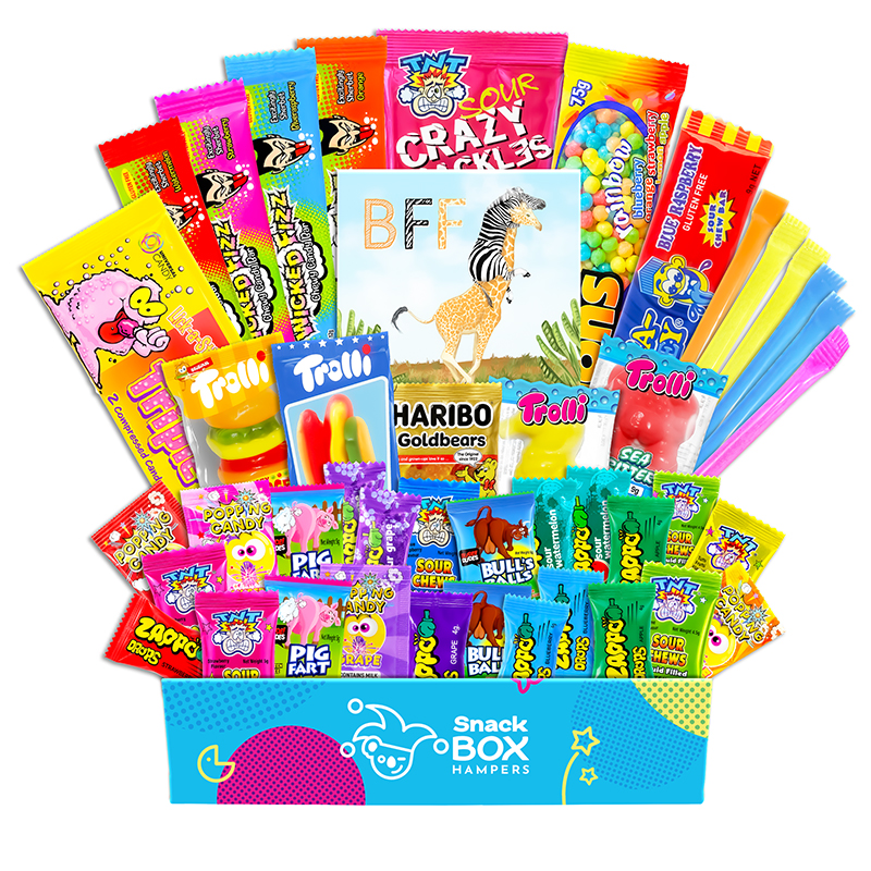 Best Friend Kaleidoscope Lolly Box Gift Hamper Fun Size