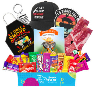 Birthday BBQ Lovers Chocolate Box Gift Basket