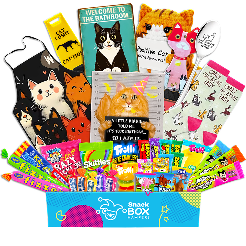 Birthday Cat Lovers Gluten Free Lolly Gift