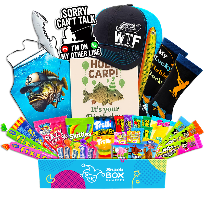 Birthday Fishing Lovers Gluten Free Lolly Gift