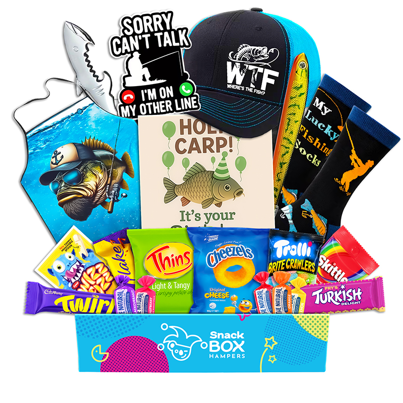 Birthday Fishing Lovers Gluten Free Snack Gift
