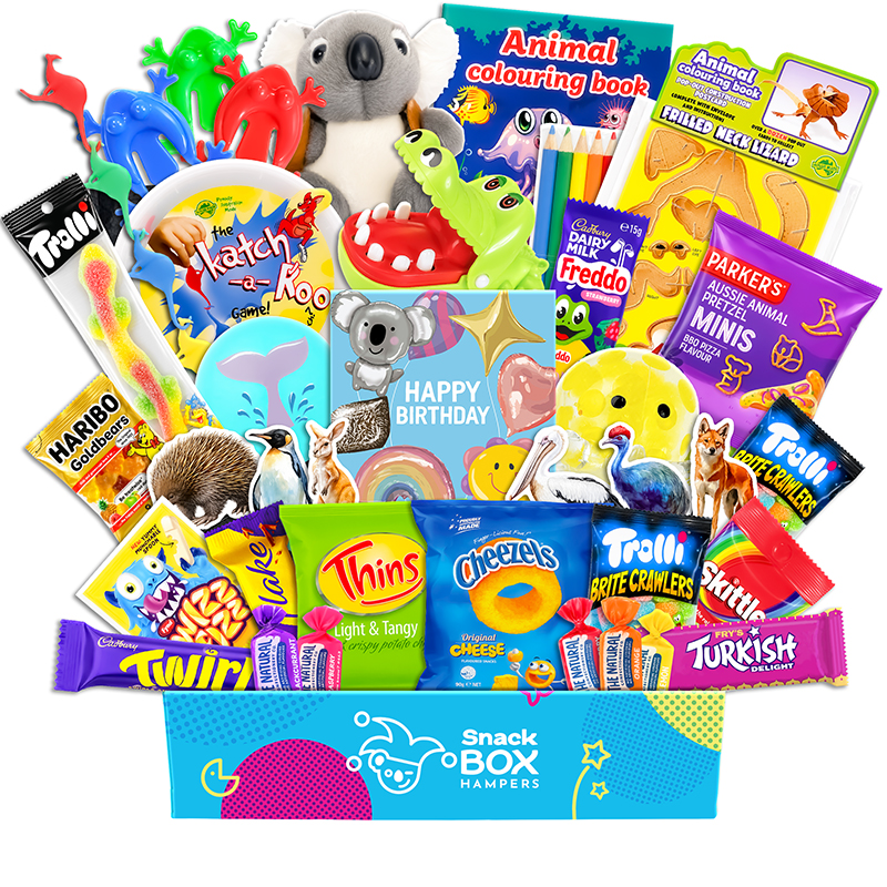 Birthday Kids Animal Activity Gift Hamper – Gluten Free Snack