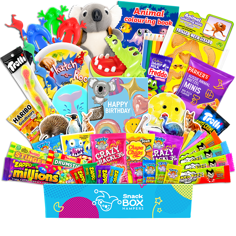 Birthday Kids Animal Activity Gift Hamper – Vegan Lolly