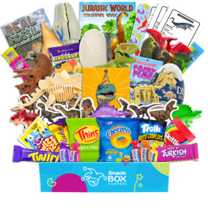 Birthday Kids Dinosaur Gift Hamper - Gluten Free Snack