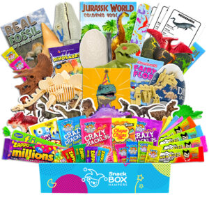 Birthday Kids Dinosaur Gift Box Hamper - Vegan Lolly