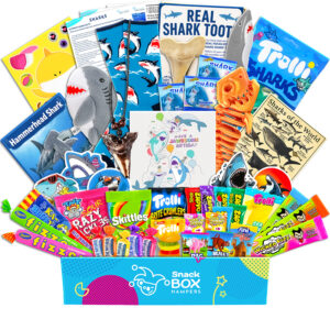 Birthday Kids Shark Gift Hamper - Gluten Free Lolly