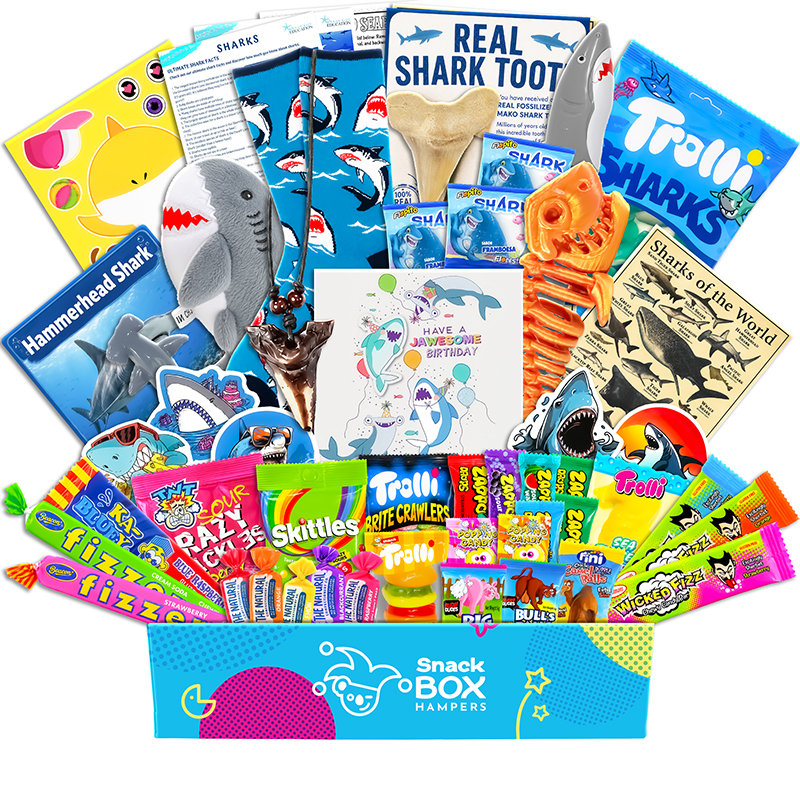Birthday Kids Shark Gift Hamper – Gluten Free Lolly