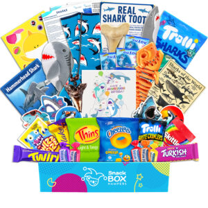 Birthday Kids Shark Gift Hamper - Gluten Free Snack