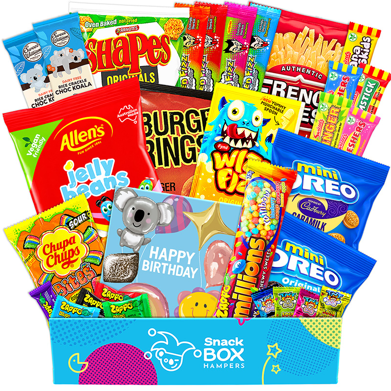 Birthday Vegan Snack Gift Box Hamper