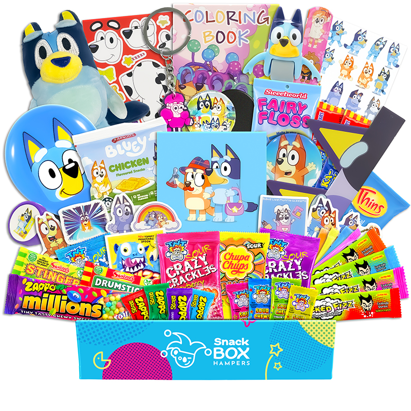 Bluey Gift Basket Hamper – Vegan Lolly