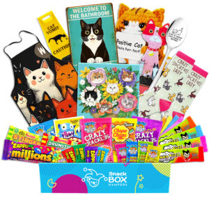 Cat Lovers Vegan Box Gift Basket