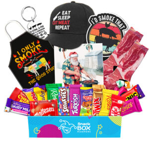 Christmas BBQ Lovers Chocolate Box Gift Basket