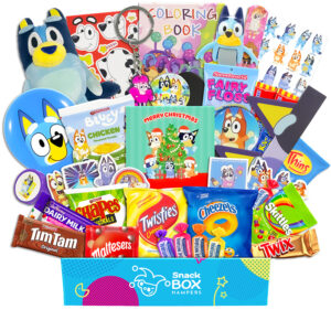 Christmas Bluey Gift Basket Hamper - Snack