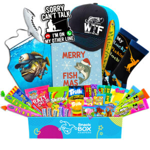 Christmas Fishing Lovers Gluten Free Lolly Box
