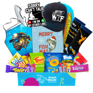 Christmas Fishing Lovers Gluten Free Snack Box