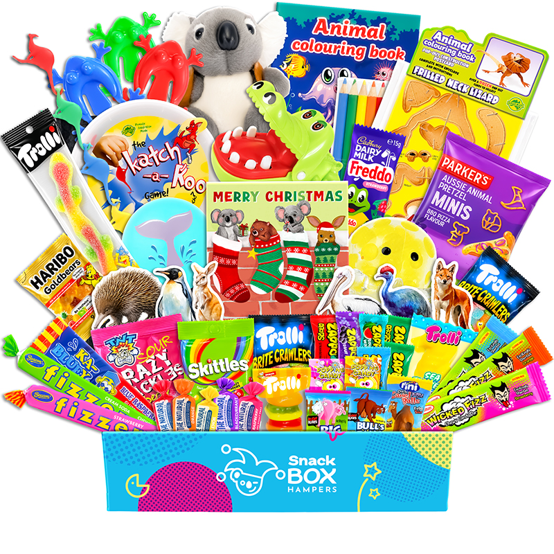 Christmas Kids Animal Activity Gift Hamper – Gluten Free Lolly