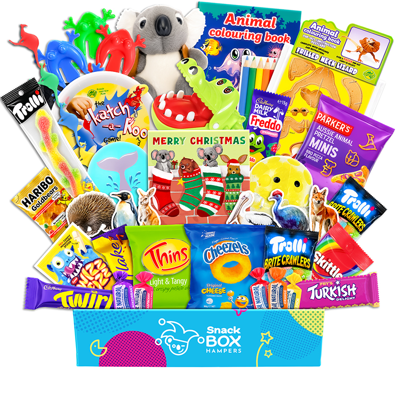 Christmas Kids Animal Activity Gift Hamper – Gluten Free Snack