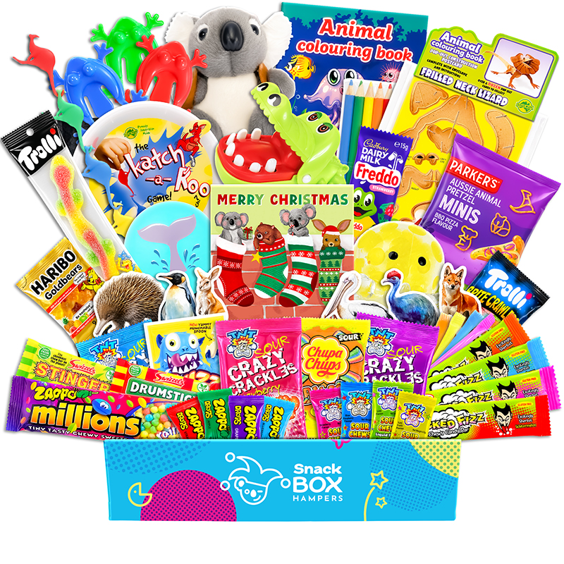 Christmas Kids Animal Activity Gift Hamper – Vegan Lolly