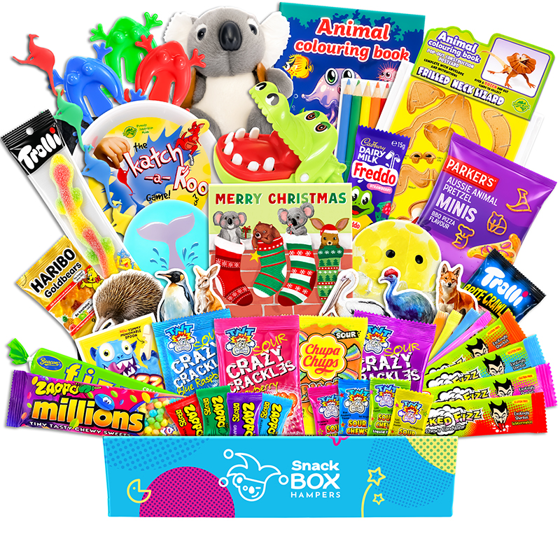 Christmas Kids Animal Activity Gift Hamper – Vegan Lolly
