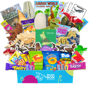 Christmas Kids Dinosaur Gift Hamper - Gluten Free Snack
