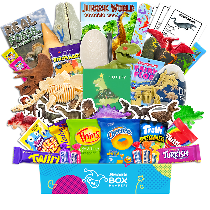 Christmas Kids Dinosaur Gift Hamper – Gluten Free Snack