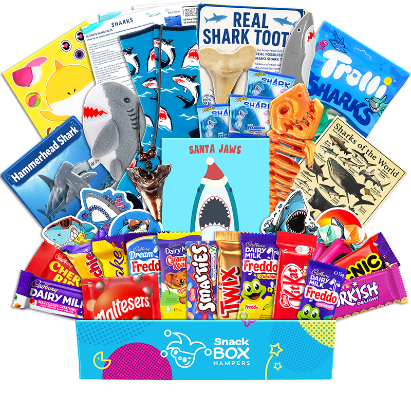Christmas Kids Shark Gift Hamper – Chocolate