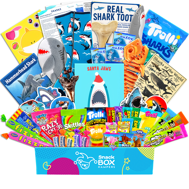 Christmas Kids Shark Gift Hamper – Gluten Free Lolly