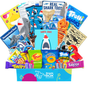 Christmas Kids Shark Gift Hamper - Gluten Free Snack