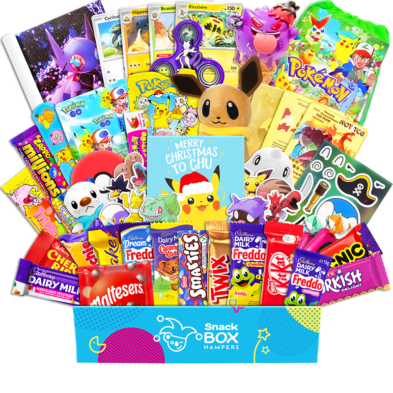 Christmas Pokemon Gift Box Hamper – Chocolate