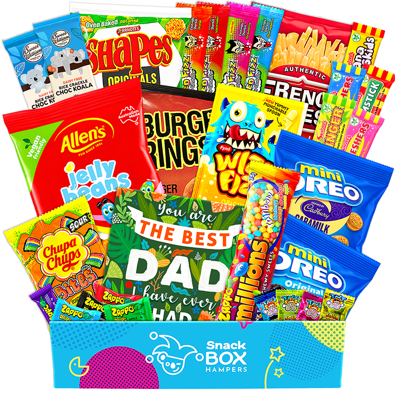 Father's Day Vegan Snack Gift Box Hamper