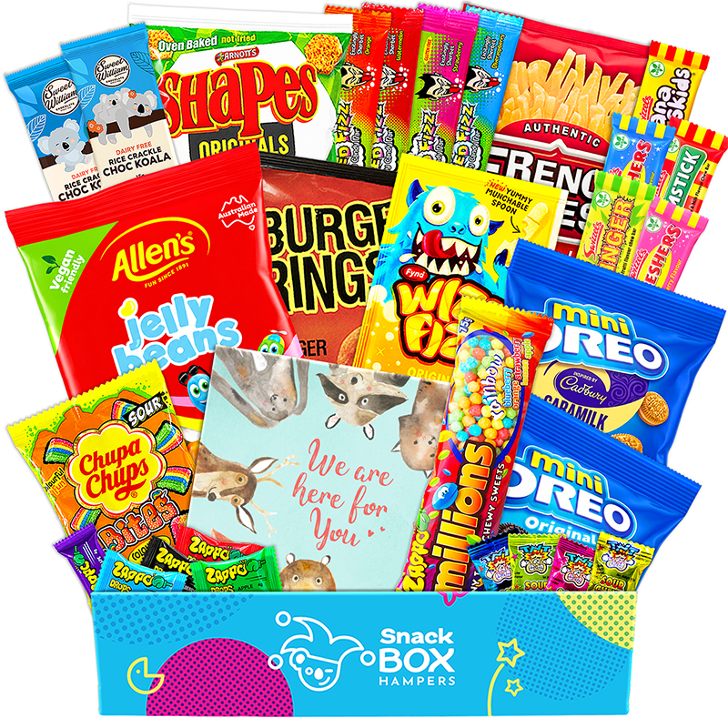 Get Well Soon Vegan Snack Gift Box Hamper