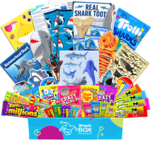 Kids Shark Gift Box Hamper - Vegan Lolly