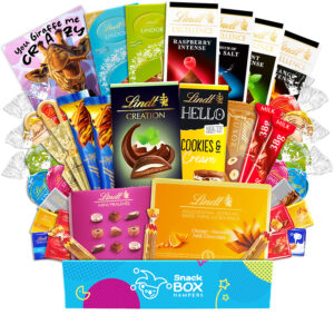 Lindt Premium Chocolate Gift Box Hamper For Brothers Large