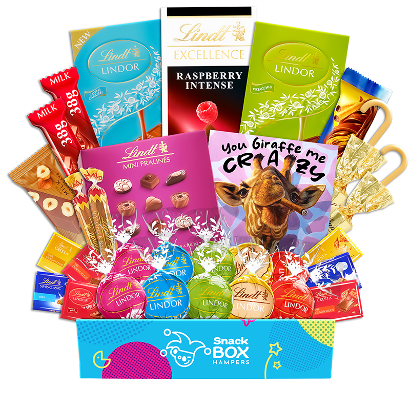 Lindt Premium Chocolate Gift Box Hamper For Brothers Medium Lindt Premium Chocolate Gift Box Hamper For Brothers Medium