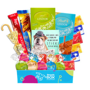 Lindt Premium Chocolate Gift Box Hamper For Grandparents Small