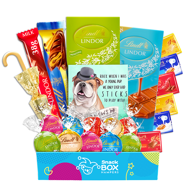 Lindt Premium Chocolate Gift Box Hamper For Grandparents Small Lindt Premium Chocolate Gift Box Hamper For Grandparents Small