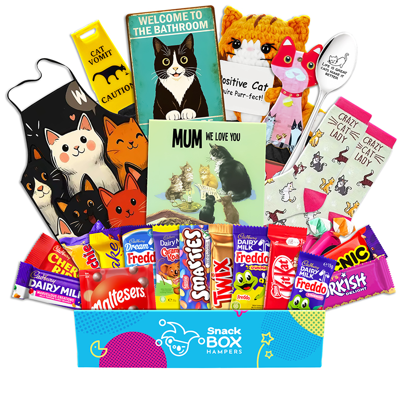 Mother's Day Cat Lovers Chocolate Box Gift