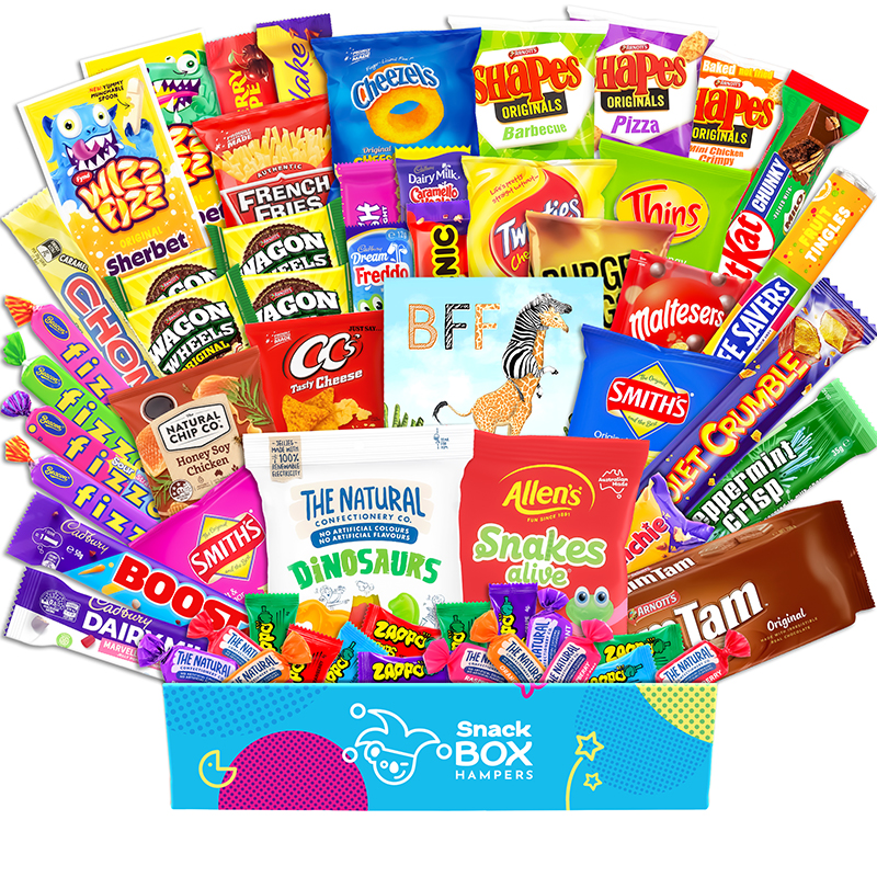 Snack Box Gift Hamper For Best Friends – Large Snack Box Gift Hamper For Best Friends – Large