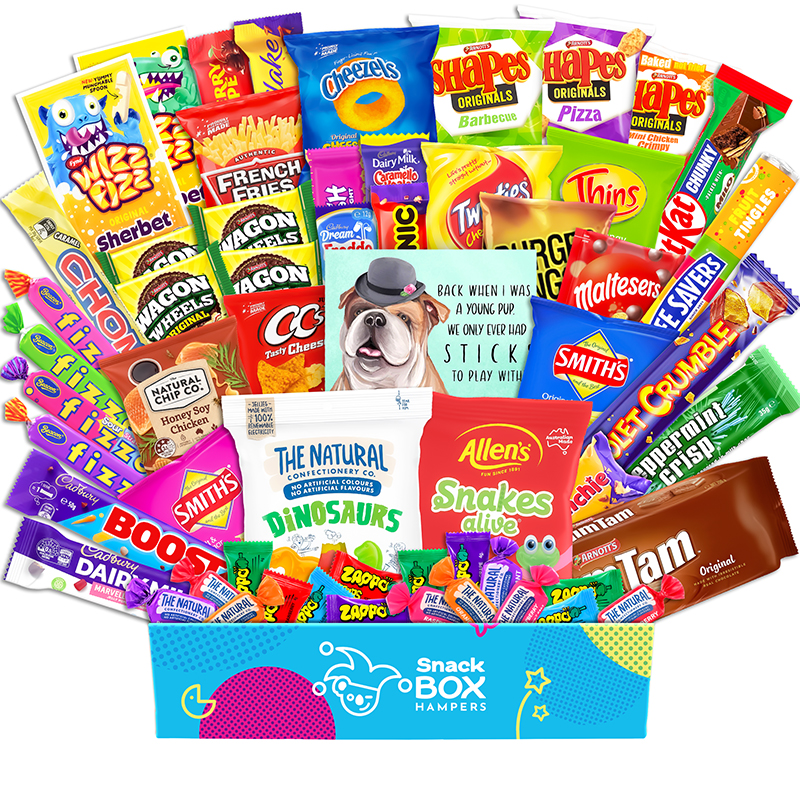 Snack Box Gift Hamper For Grandparents – Large Snack Box Gift Hamper For Grandparents – Large
