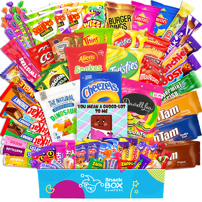 Snack Box Gift Hamper For Sisters – Extra Large Snack Box Gift Hamper For Sisters Extra Large