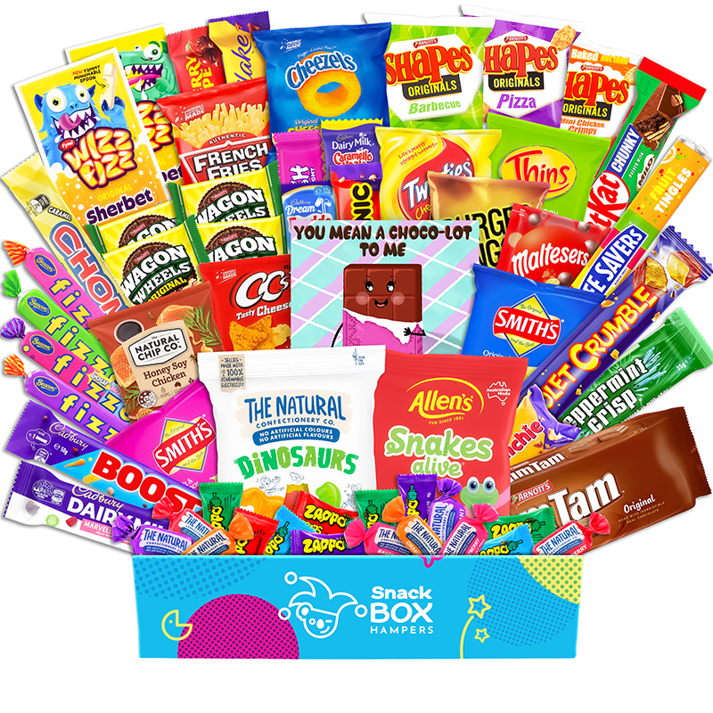 Snack Box Gift Hamper For Sisters – Large Snack Box Gift Hamper For Sisters – Large