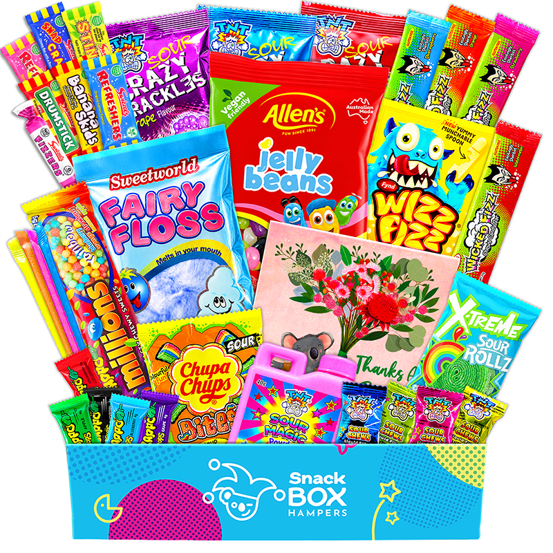 Thank You Vegan Lolly Gift Box Hamper