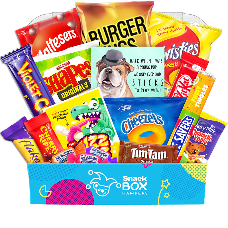 Thrill Mix Snack Box Gift Hamper For Grandparents – Fun Size Thrill Mix Snack Box Gift Hamper For Grandparents – Fun Size