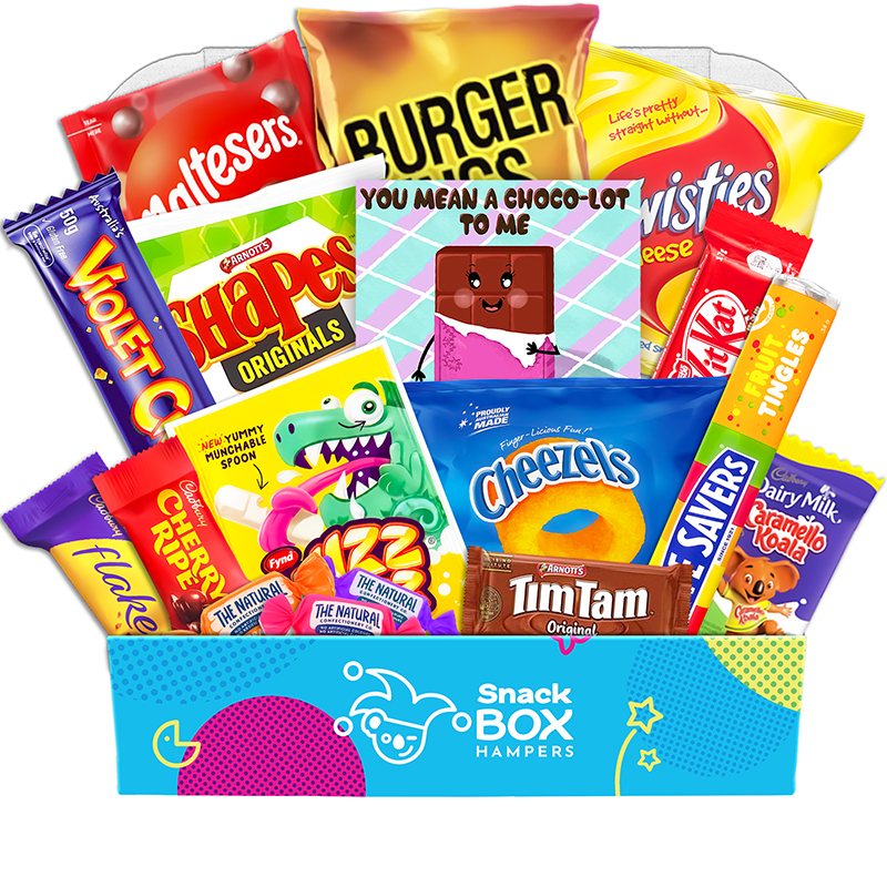 Thrill Mix Snack Box Gift Hamper For Sisters – Fun Size Thrill Mix Snack Box Gift Hamper For Sisters – Fun Size