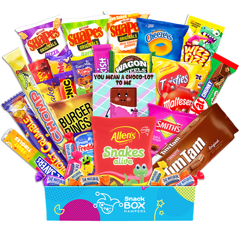 Thrill Mix Snack Box Gift Hamper For Sisters – Medium Thrill Mix Snack Box Gift Hamper For Sisters – Medium