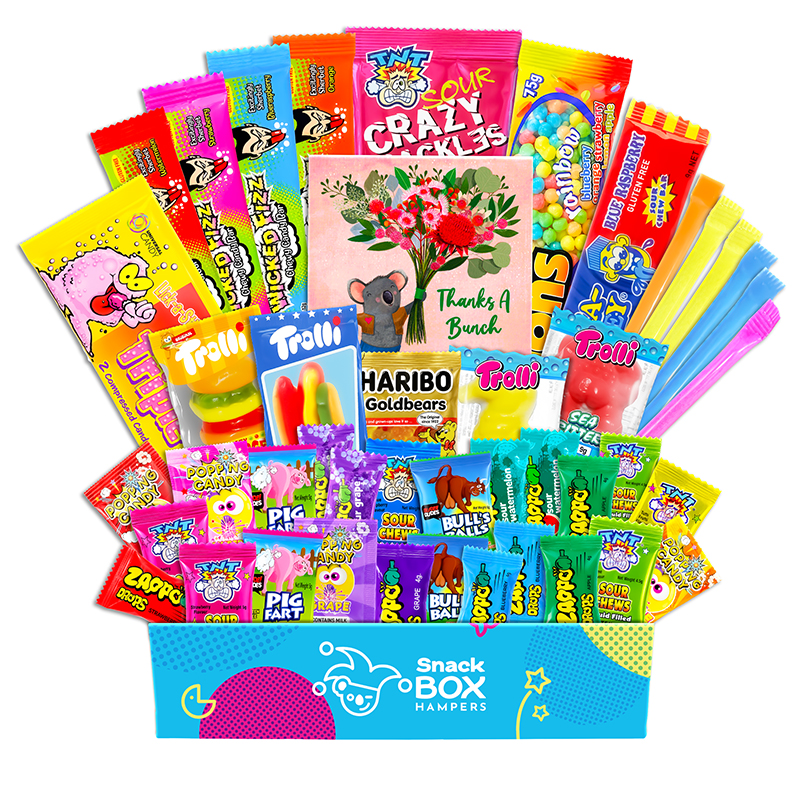 Tradies Kaleidoscope Lolly Box Gift Hamper Fun Size Tradies Kaleidoscope Lolly Box Gift Hamper Fun Size