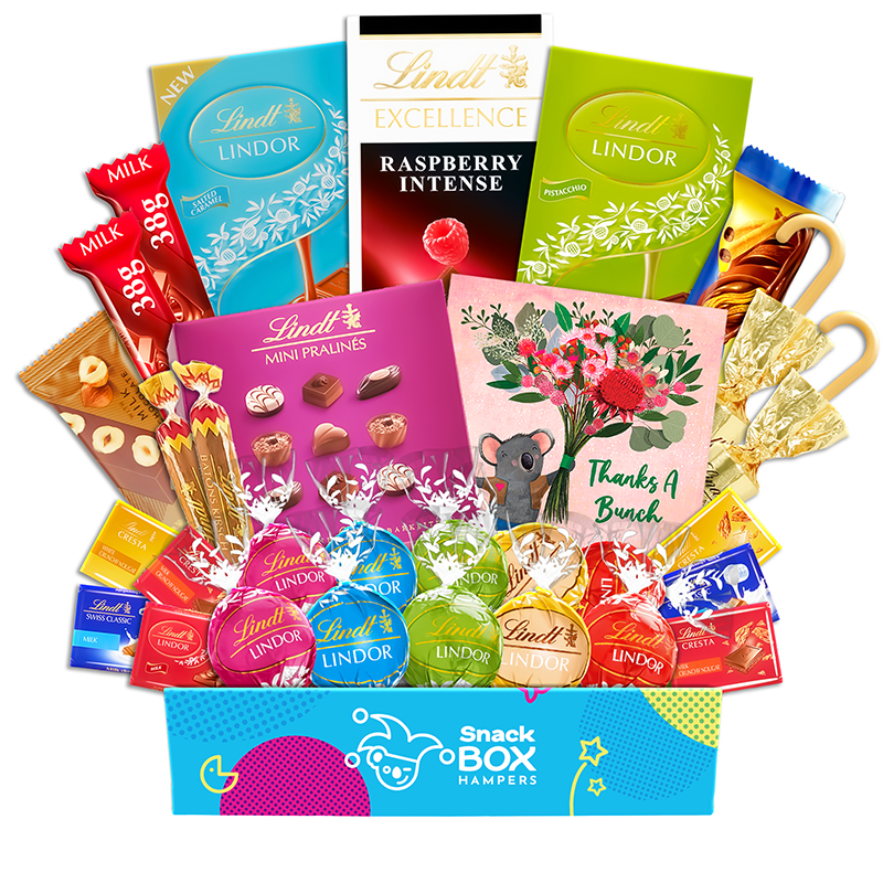 Tradies Lindt Premium Chocolate Gift Box Hamper Medium Tradies Lindt Premium Chocolate Gift Box Hamper Medium